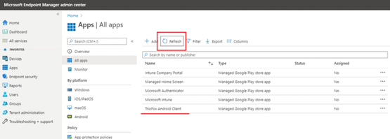 Add A Managed Google Play Store App Directly In The Intune Console